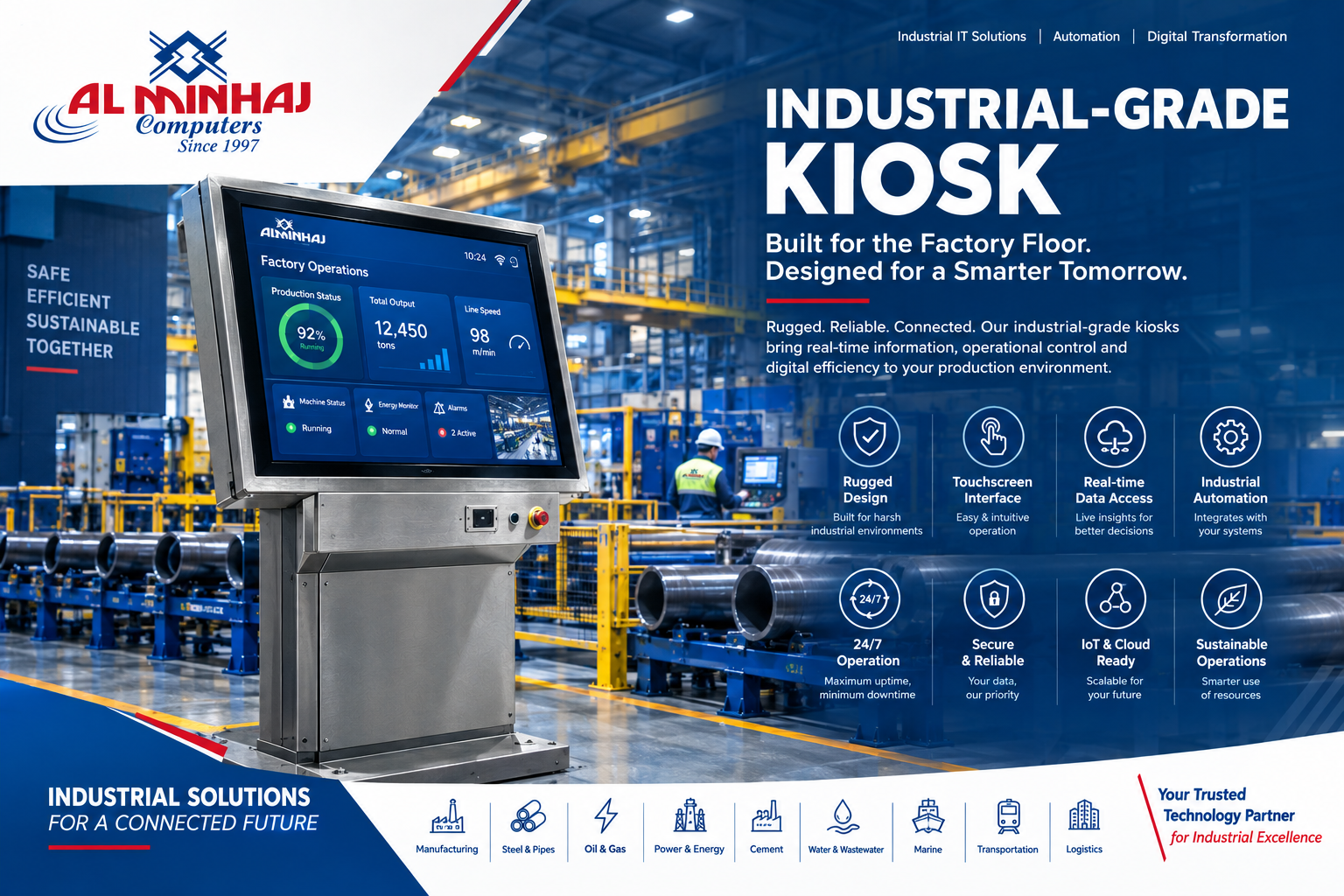 Industrial Self-Service Kiosk Project