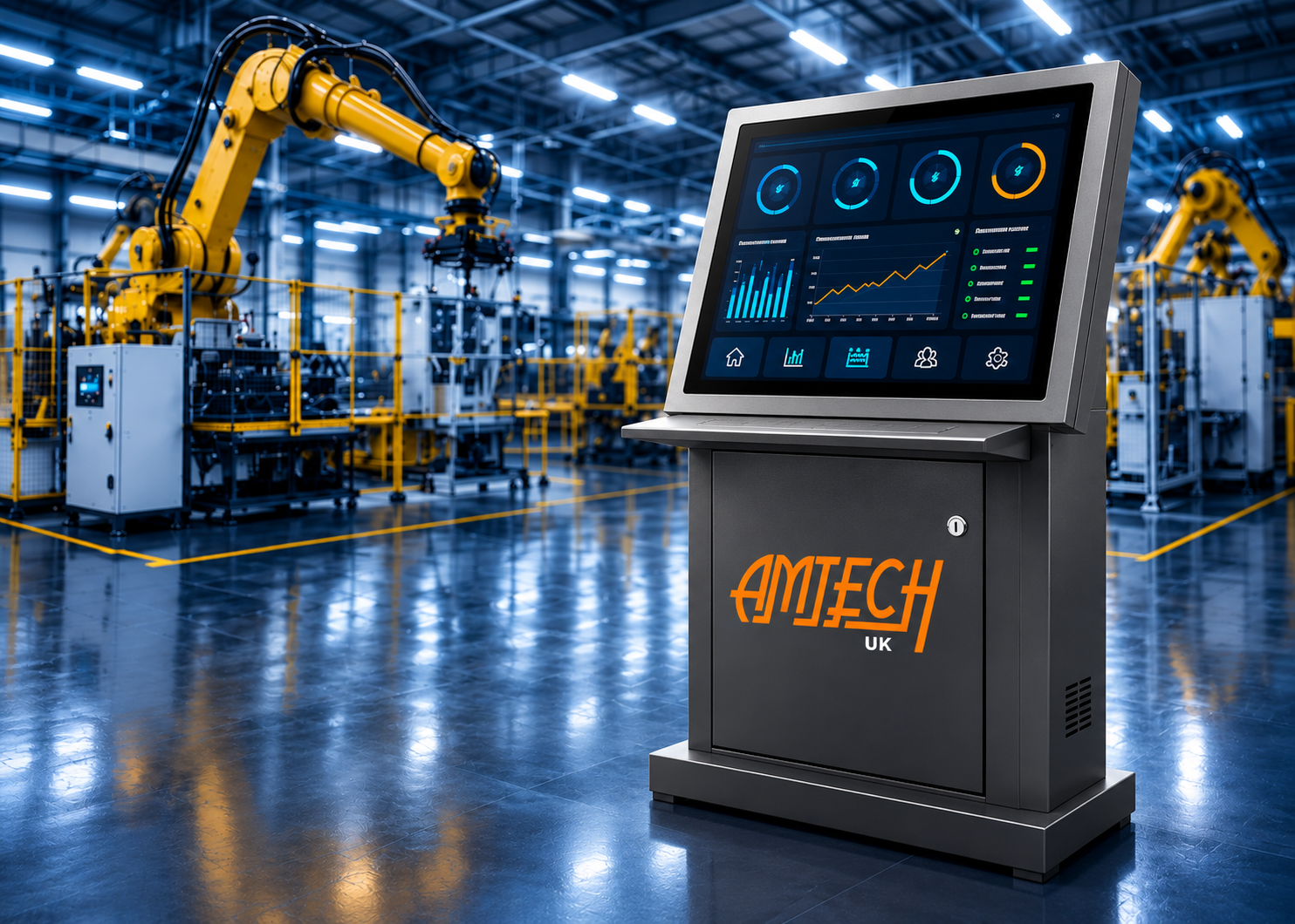 Kiosk for Manufacturing Industry