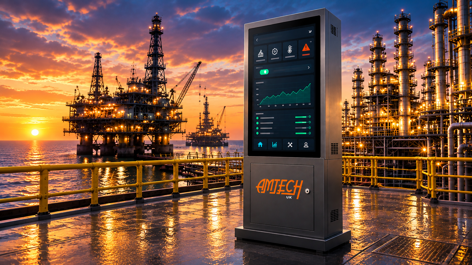Kiosk for Oil & Gas Industry