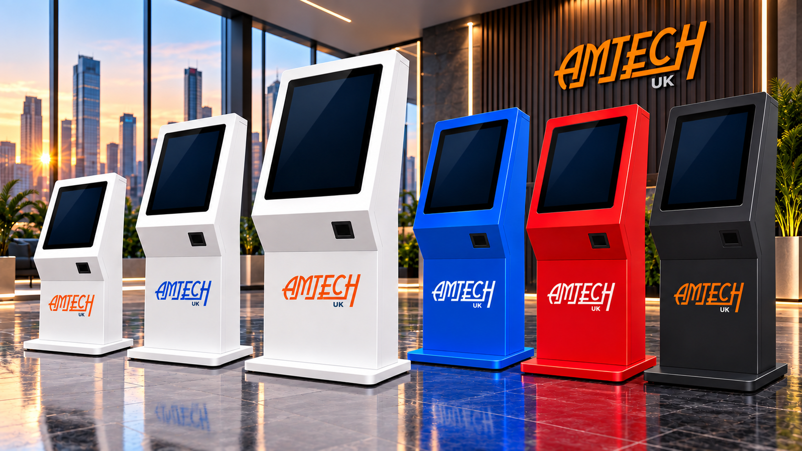 Multi Colour Kiosk